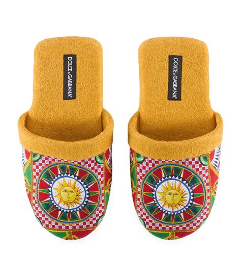 dolce gabbana casa slippers